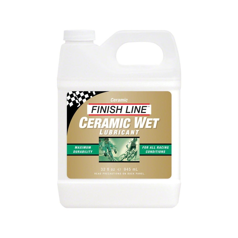 Finish Line Ceramic Wet Bike Chain Lube (Bulk) (32 fl oz)