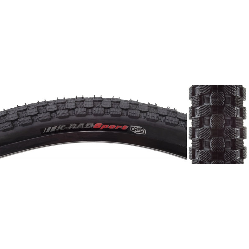 Kenda K-Rad Tire 26 x 2.3″ – Black