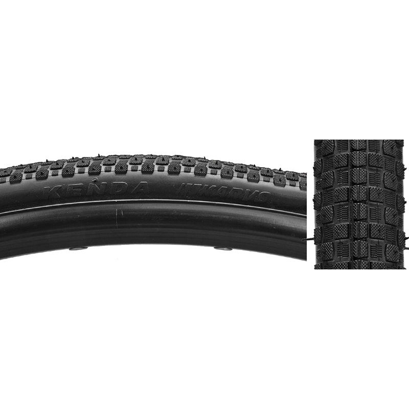 Kenda Karvs Tire – 700 x 25 Clincher Folding Black 60tpi
