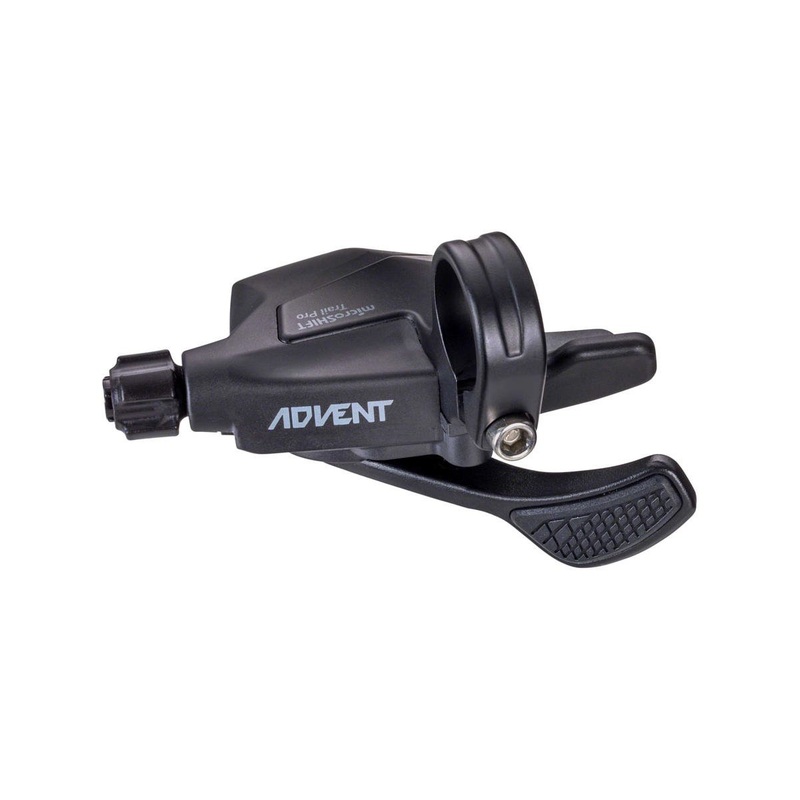 Microshift ADVENT Trail Trigger Pro Shifter (Black) (Right) (Single-Click/E-Bike) (1 x 9 Speed)