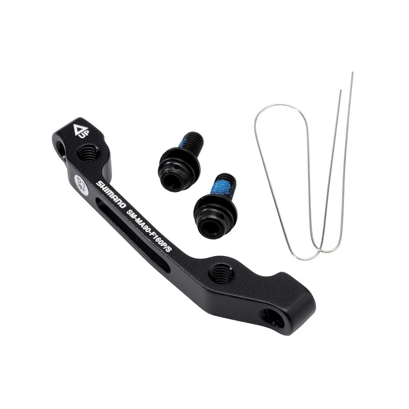 Shimano XTR Disc Brake Adapters (Black) (F160P/S) (IS Mount) (160mm Front)