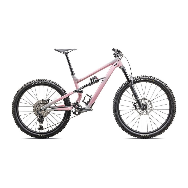2025 Specialized status 140 2 bike satin cool grey / desert rose / black s1