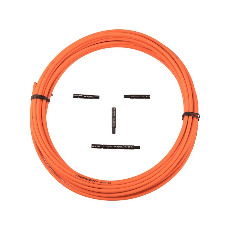 Jagwire Pro Compressionless Brake Housing (Orange) (5mm) (10 Meters) (w/ Slick-Lube Liner)