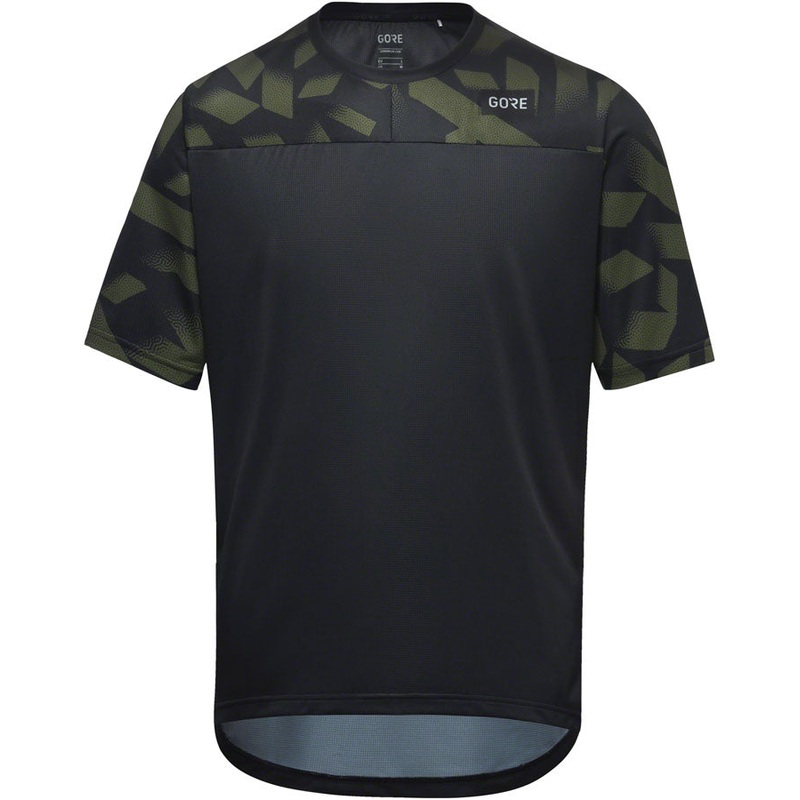 Gorewear Trail KPR Daily Jersey – Black/Green Mens Small