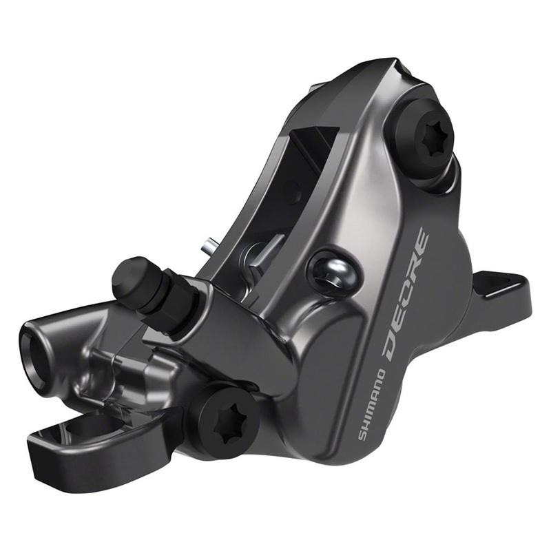 Shimano Deore BR-M6120 Disc Brake Caliper (Front or Rear) (Hydraulic) (Resin Pads)