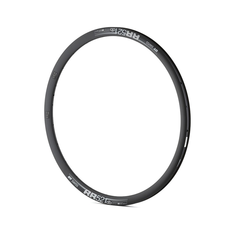 DT Swiss RR 521 Disc Rim (Black) (24H) (Presta) (700c) (Tubeless)