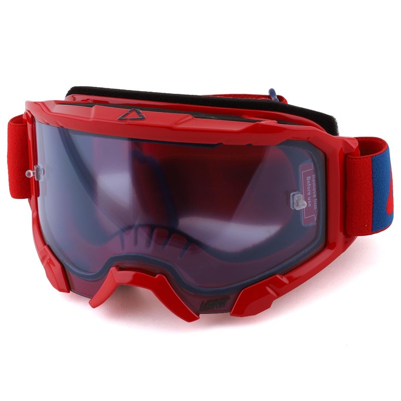 Leatt Velocity 4.5 Goggle (Red) (Blue 52% Lens)