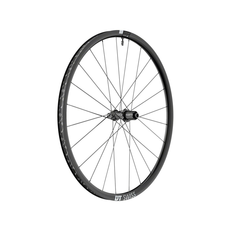 DT Swiss GR 1600 Spline 25 Gravel Wheel (Black) (Shimano HG 11/12) (Rear) (700c) (Centerlock) (Tubeless)