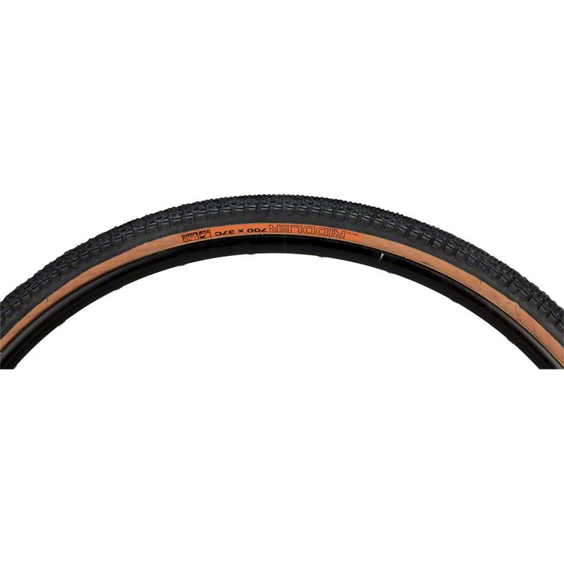WTB Riddler 700c Tire – 700 x 37, TCS Tubeless, Folding, Black/Tan, Light, Fast Rolling