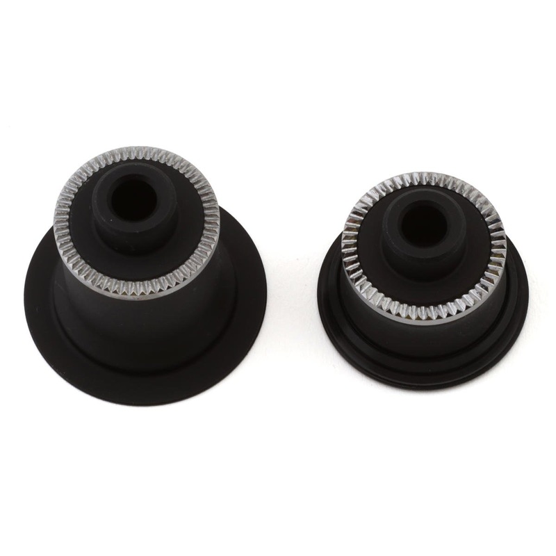 Zipp ZR1 Hub Conversion Cap Set (Black) (Rear) (Quick Release) (CenterLock Disc)