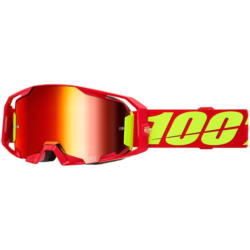 100% ARmatic Goggles – Red Mirror Red Lens
