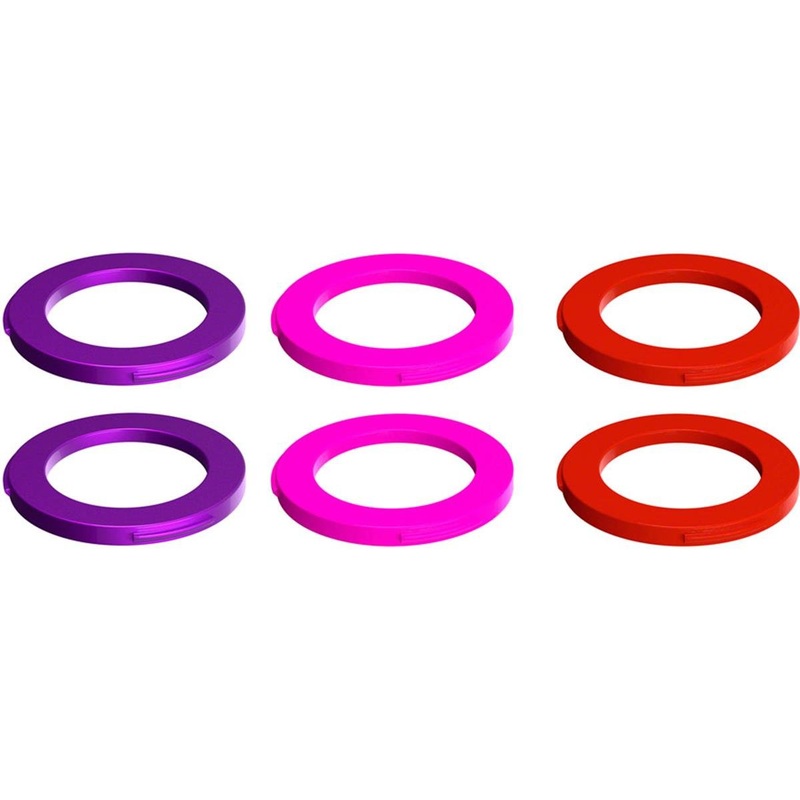 Magura 2-Piston Caliper Colored Cover Kit for One Caliper (Purple, Red, Neon Pink)