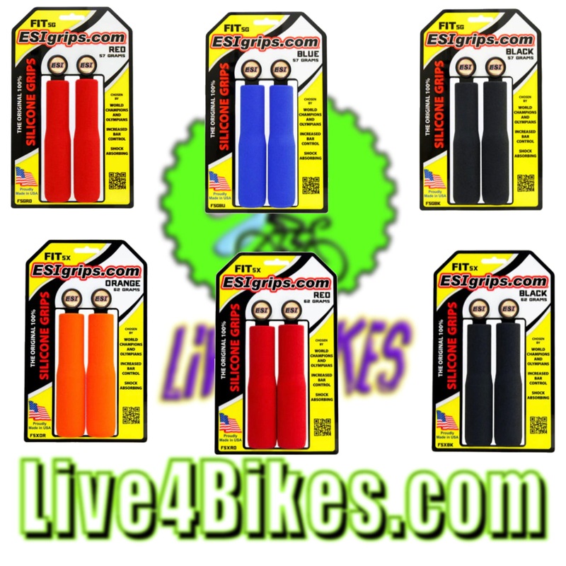 Esi Grips Fit Sx Silicone Grips 5 ” – Multi Colors
