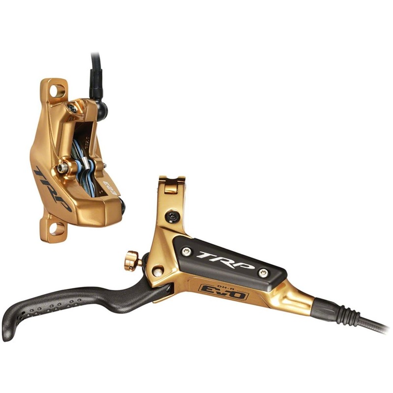 TRP DH-R EVO HD-M846 Hydraulic Disc Brake (Gold) (Post Mount) (Left) (Caliper Included)