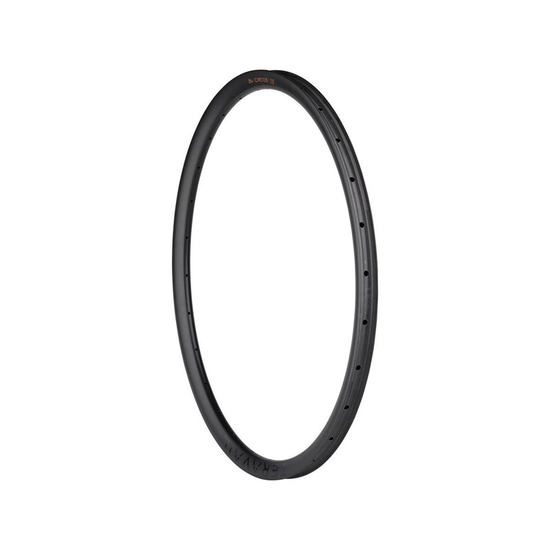 Teravail Circos Carbon Gravel Rim (Matte Carbon) (Front) (24H) (Presta) (700c)