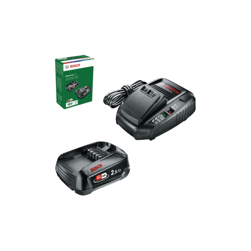 Bosch Settter set 18v lithium battery + charger