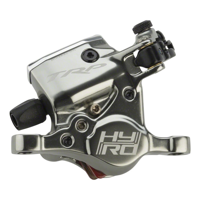 TRP HY/RD Cable Actuated Hydraulic Disc Brake Caliper (Grey) (Mechanical) (Front or Rear) (Post Mount)