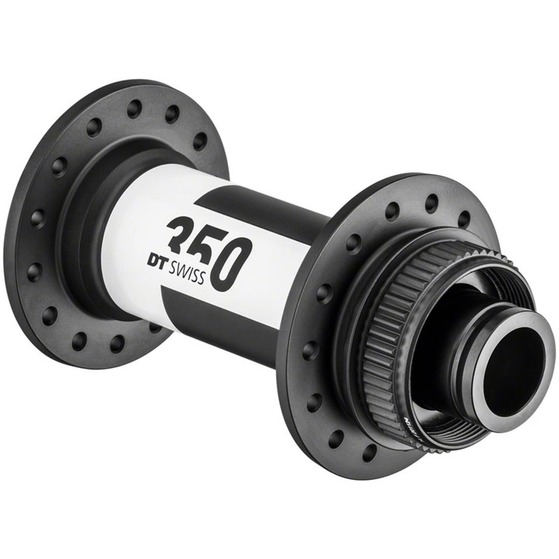 DT Swiss 350 Front Hub (Black) (15 x 100mm) (Centerlock) (28H) (J-Bend)
