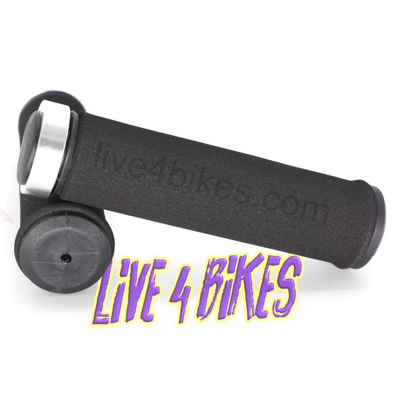 Foam Locking Cruiser Bicycle handlebar grip Grips  – Live4Bikes
