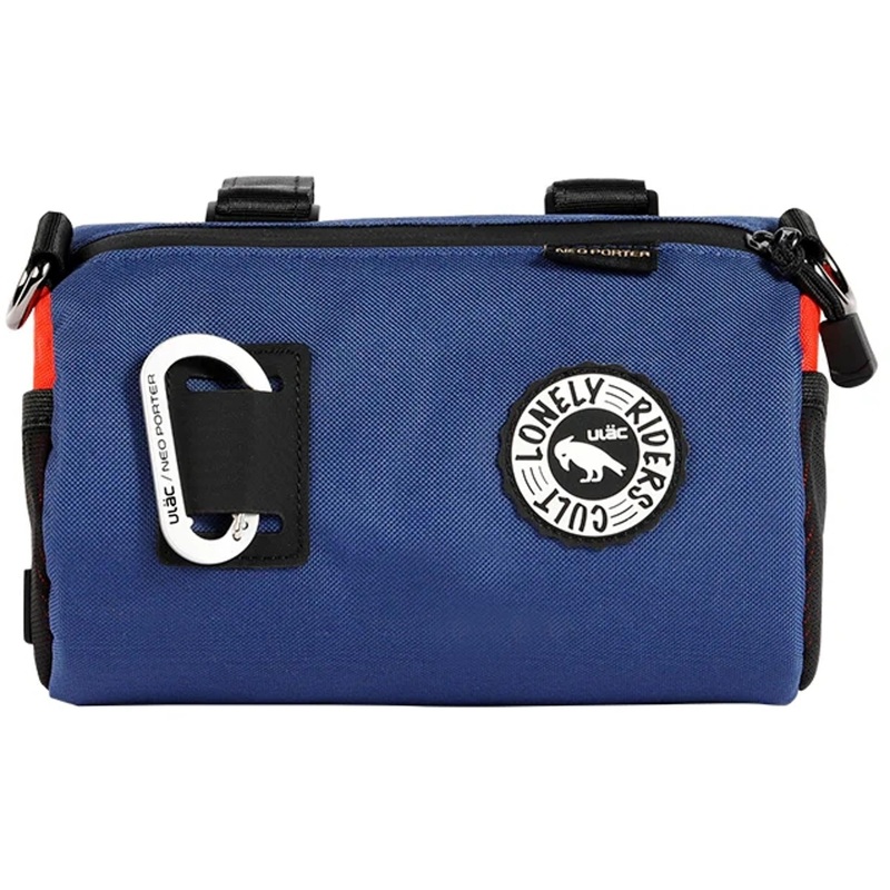 ULAC Neo Porter Coursier Handlebar Bag 2.7L with Carabiner Navy