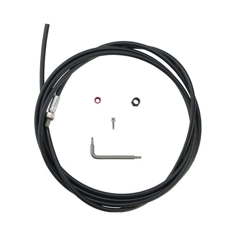 Avid Elixir Hydraulic Hose Kit (Black) (5/R/CR/XO/Mag/2012+ XX/Trail) (2000mm)