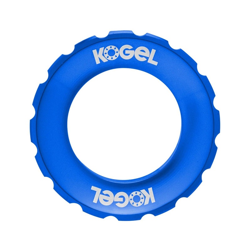 Kogel Bearings Centerlock Rotor Lockring (Blue) (External Spline)