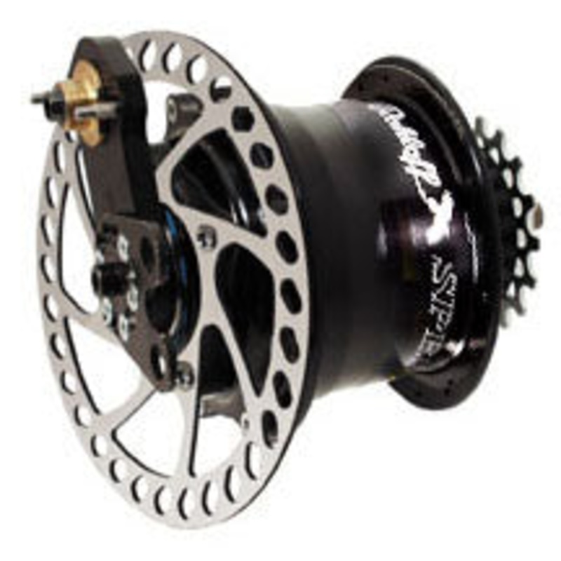 Rohloff Disc Speedhub 14 Speed 16 Tooth Cog Quick Release 32 hole Black