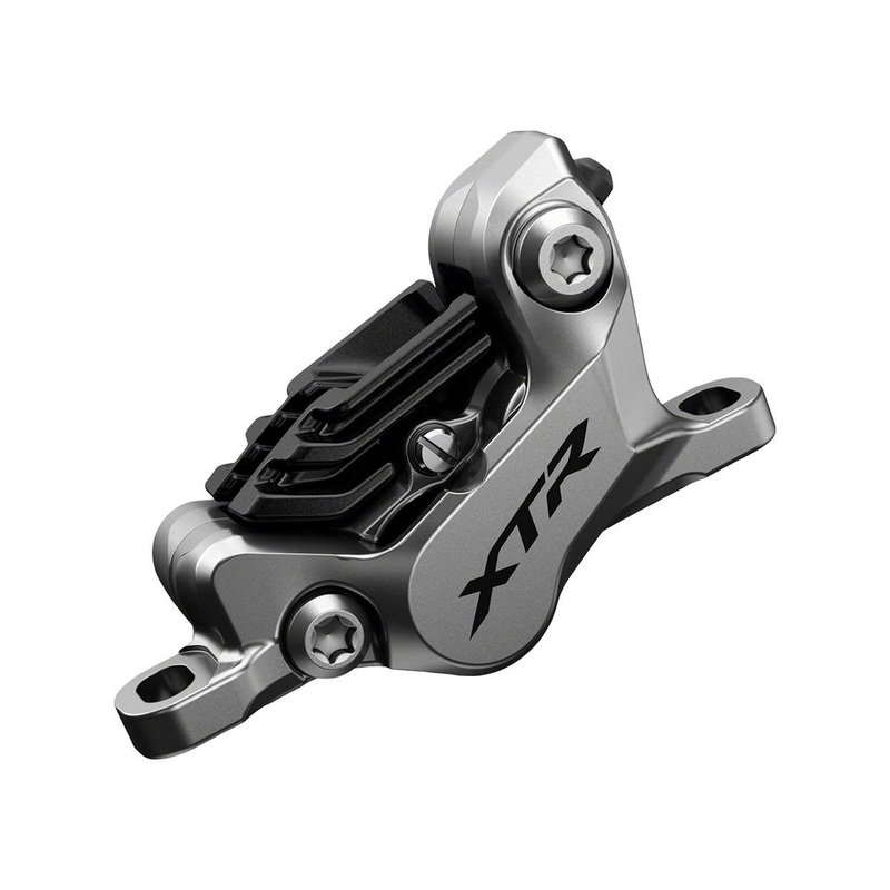 Shimano XTR BR-M9120 Disc Brake Caliper (Grey) (4-Piston) (Hydraulic) (Front or Rear) (Post Mount)