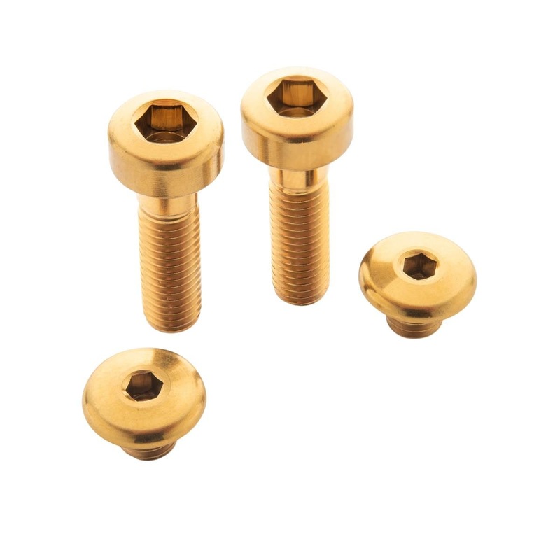 Terske Brake Lever Bolt Kit (Gold) (Shimano A)