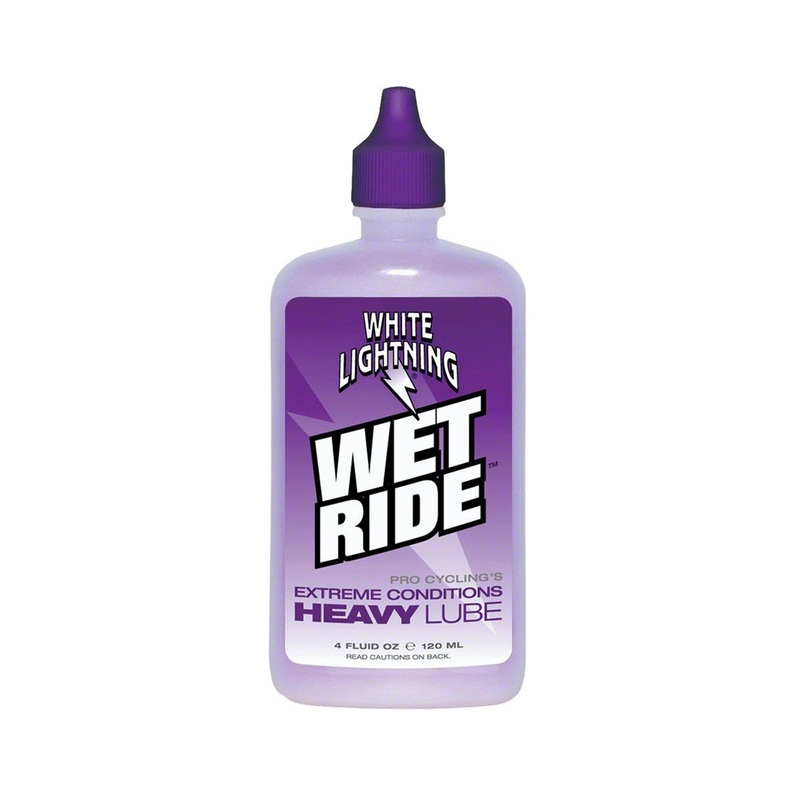 White Lightning Wet Ride Chain Lube (Bottle) (4oz)