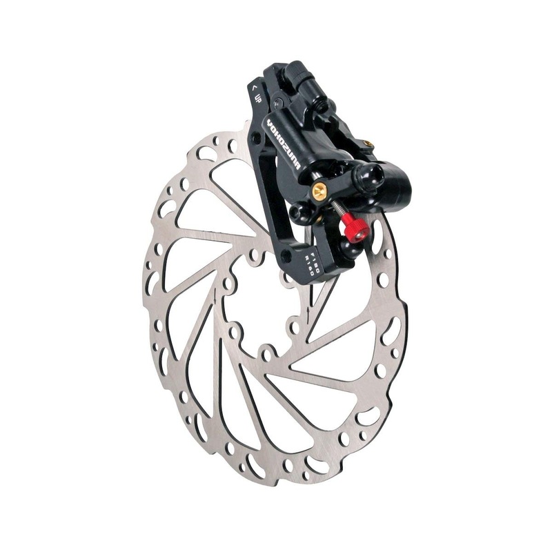 Yokozuna Motoko Disc Brake Caliper (Black) (Mechanical) (w/ 160mm Rotor) (Front) (Post Mount)