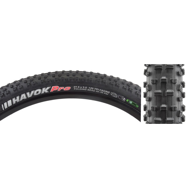 Kenda Havok Pro DTC/EMC/TLR/E50 27.5×2.6 Tubeless Tire