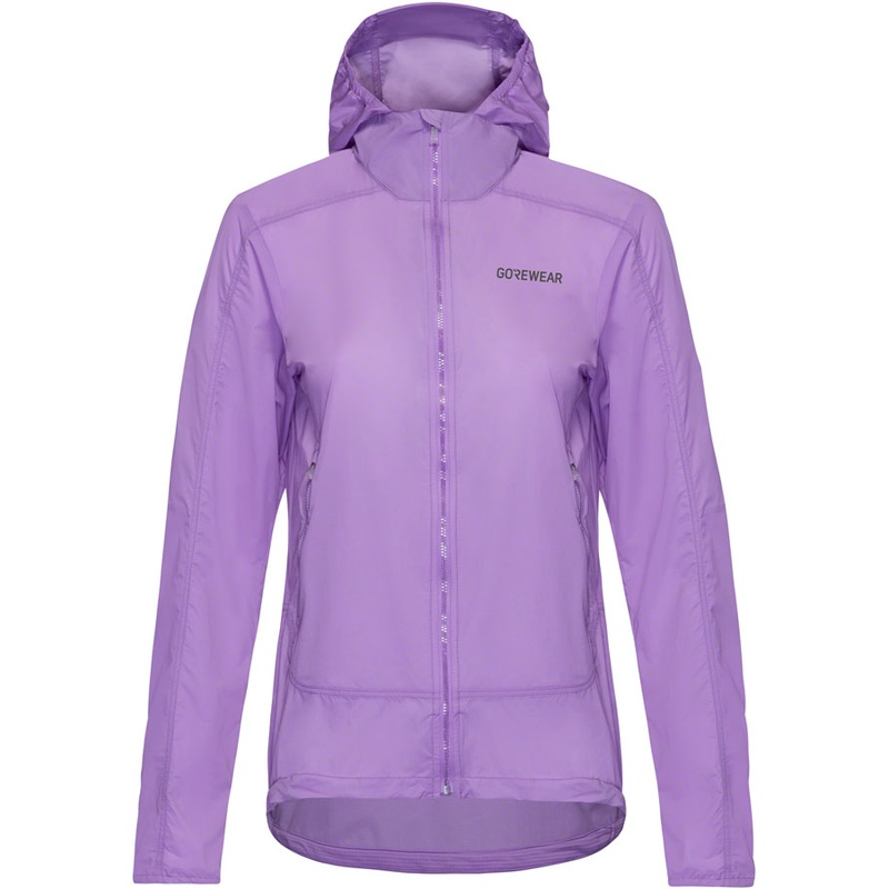 Gorewear Fernflow Hooded Windbreaker – Purple Womens Small