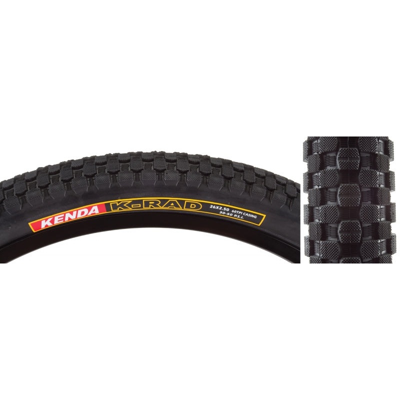 Kenda K-Rad Sport 26×2.5 Standard Tire