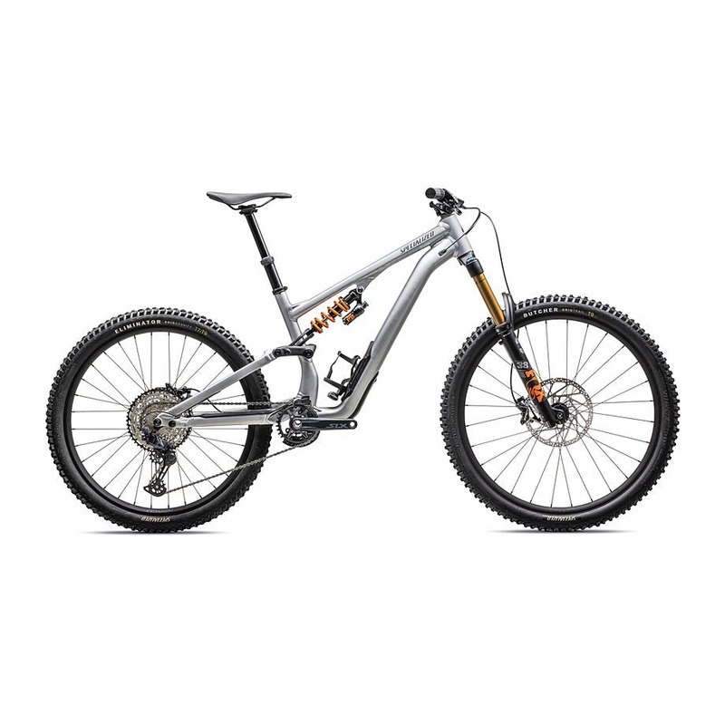 2025 Specialized Stumpjumper 15 Fox Coil Alloy Bike Satin Brushed Aluminum / Cast Blue S2