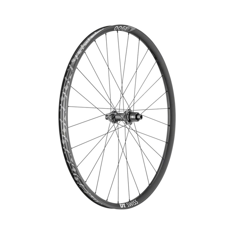 DT Swiss E 1900 Spline Rear Wheel (Black) (Shimano Microspline) (12 x 148mm (Boost)) (29″) (Tubeless) (Centerlock)