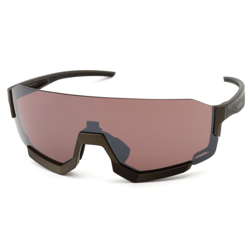 Shimano Aerolite Sunglasses (Moss Green) (Ridescape HC) (Road & Trail)