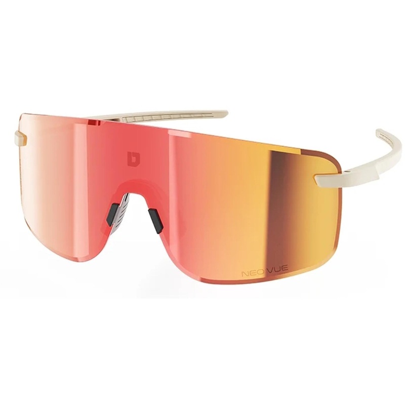 ULAC Neo Vue Visionar Sunglasses Off White/Rally Red Photochromic