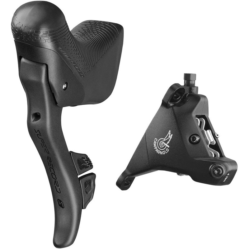 Campagnolo Super Record S Ergopower Wireless Control Lever Brake Caliper – Left/Front 12-Speed 160mm Hydraulic Disc Brake Caliper
