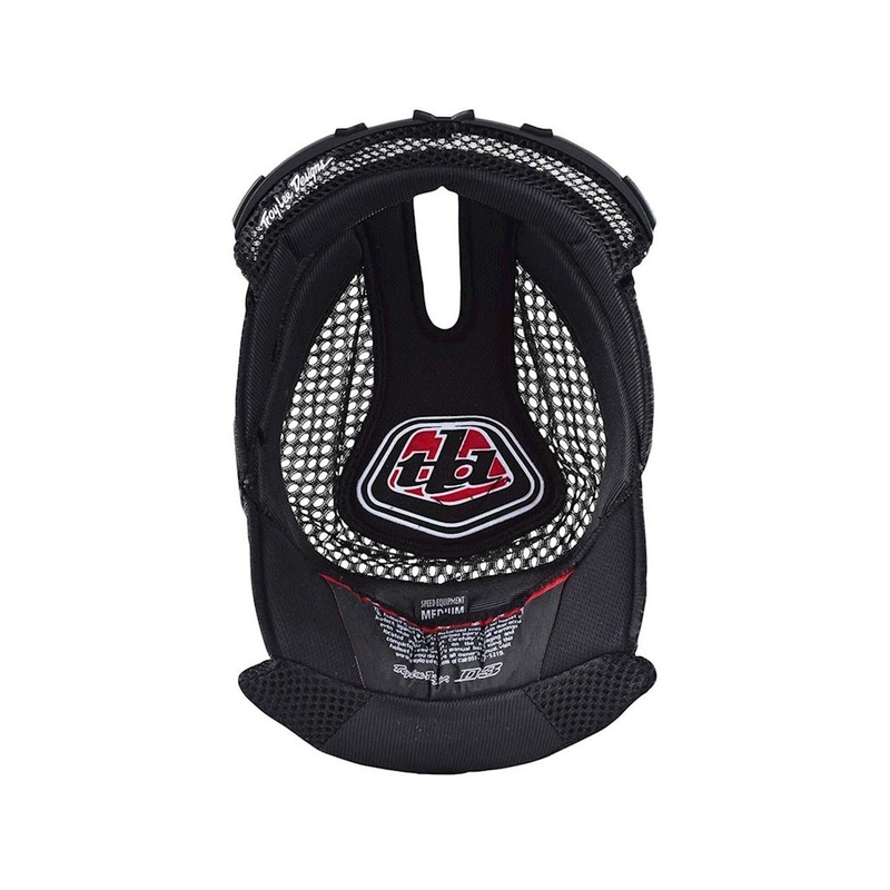 Troy Lee Designs D3 Helmet Headliner (Black) (S)