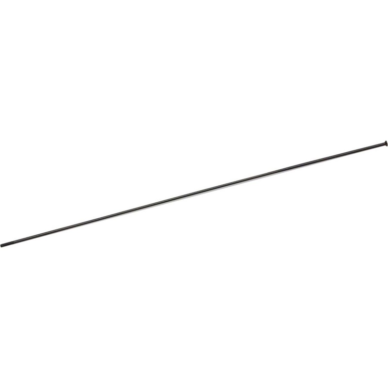 DT Swiss Competition Spoke: 2.0/1.8/2.0mm, 296mm, Straight Pull, Black, Box of 2