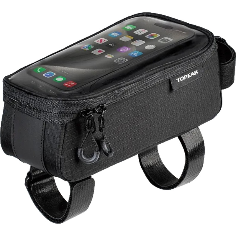 Topeak Bento Pack Top Tube Bag 0.85L (Fits 6.7″ Phones) Black
