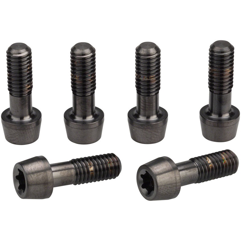 Zipp Service Course SL Stem Face Plate Titanium Bolt Kit Beyond Black