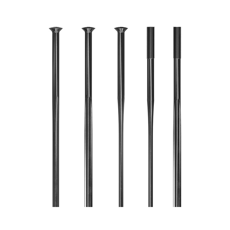 DT Swiss Revolite Bladed Spoke (Black) (Straight Pull) (Box of 20) (290mm)