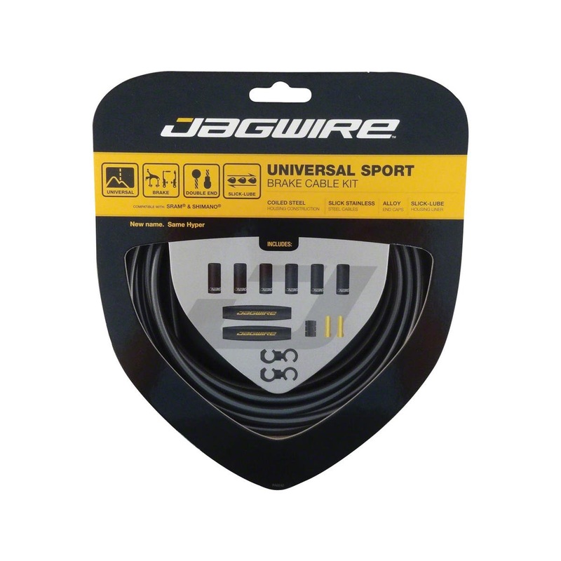 Jagwire Universal Sport Brake Cable Kit (Ice Grey) (Stainless) (Road & Mountain) (1.5mm) (1350/2350mm) (w/ Housing)