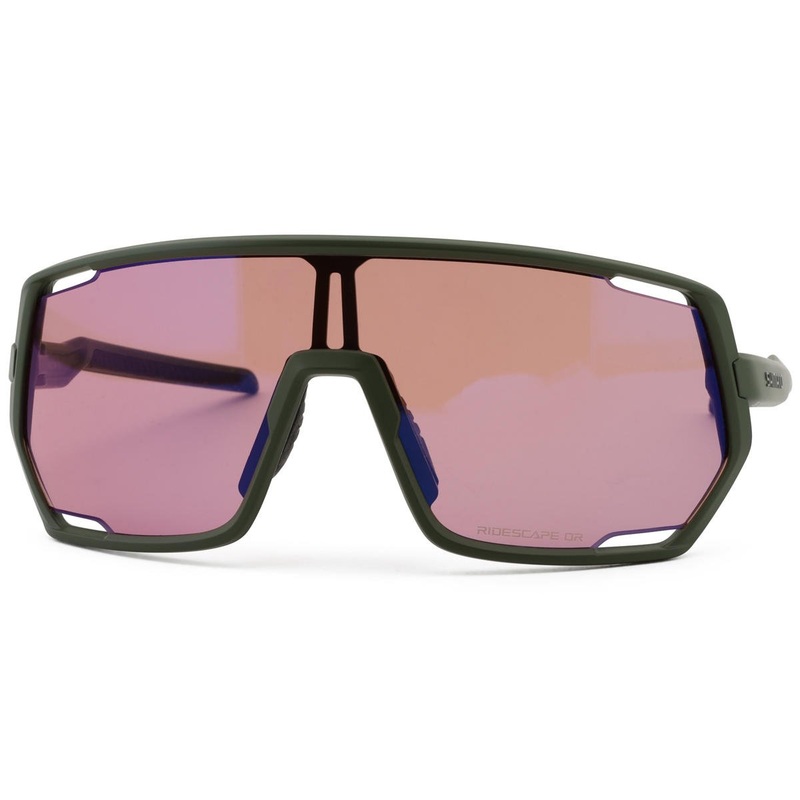 Shimano Technium Sunglasses (Dark Olive) (Ridescape OR/Clear) (Trail)