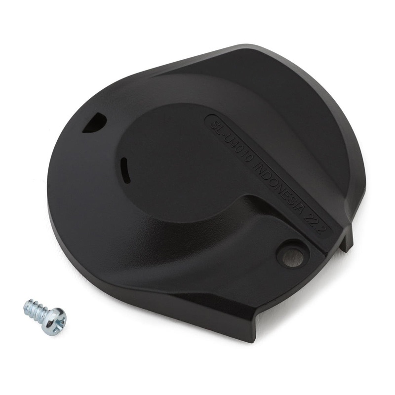 Shimano CUES SL-U4010-9R Right Main Lever Cover (Black) (For 9-Speed) (w/Mounting Screw)