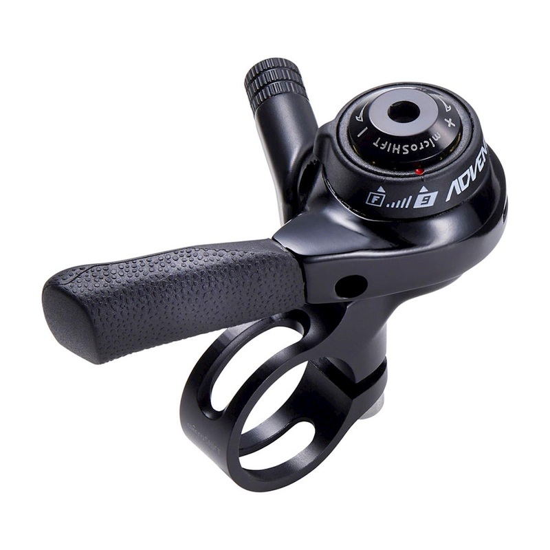 Microshift Advent Mountain Thumb Shifter (Black) (Right) (9 Speed)