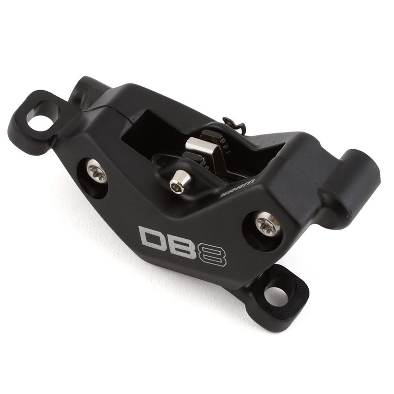 SRAM DB8 Disc Brake Caliper (Black) (4-Piston) (Hydraulic) (Front or Rear) (Post Mount)