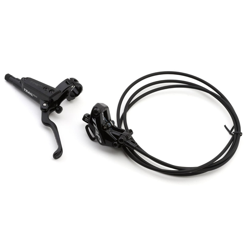 TRP Trail EVO Hydraulic Disc Brake (Piano Black/Matte Black) (Post Mount) (Left) (Caliper Included)